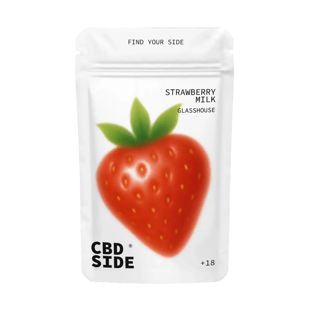 Strawberry Milk - Flores CBD Glasshouse