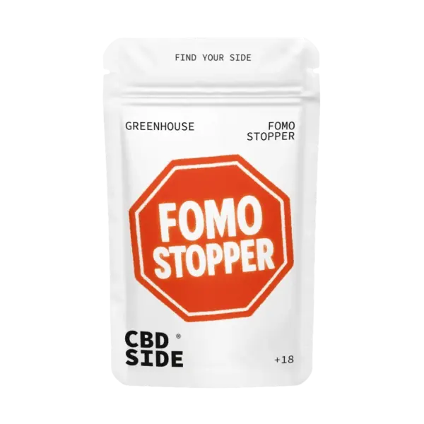 flores cbd greenhouse fomo stopper